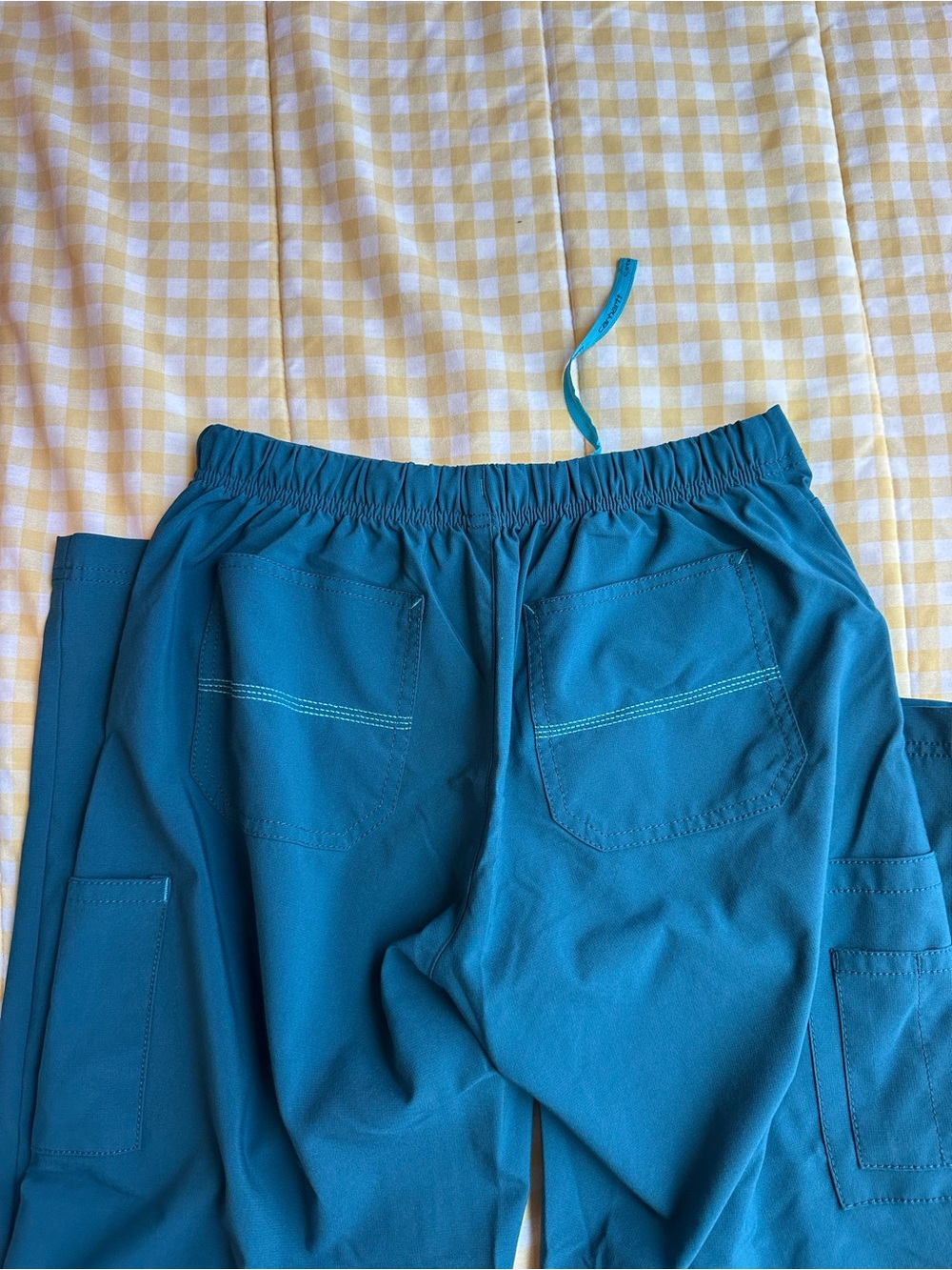 Carhartt Force Drawstring Baby Blue Scrubs - Picture 8 of 9